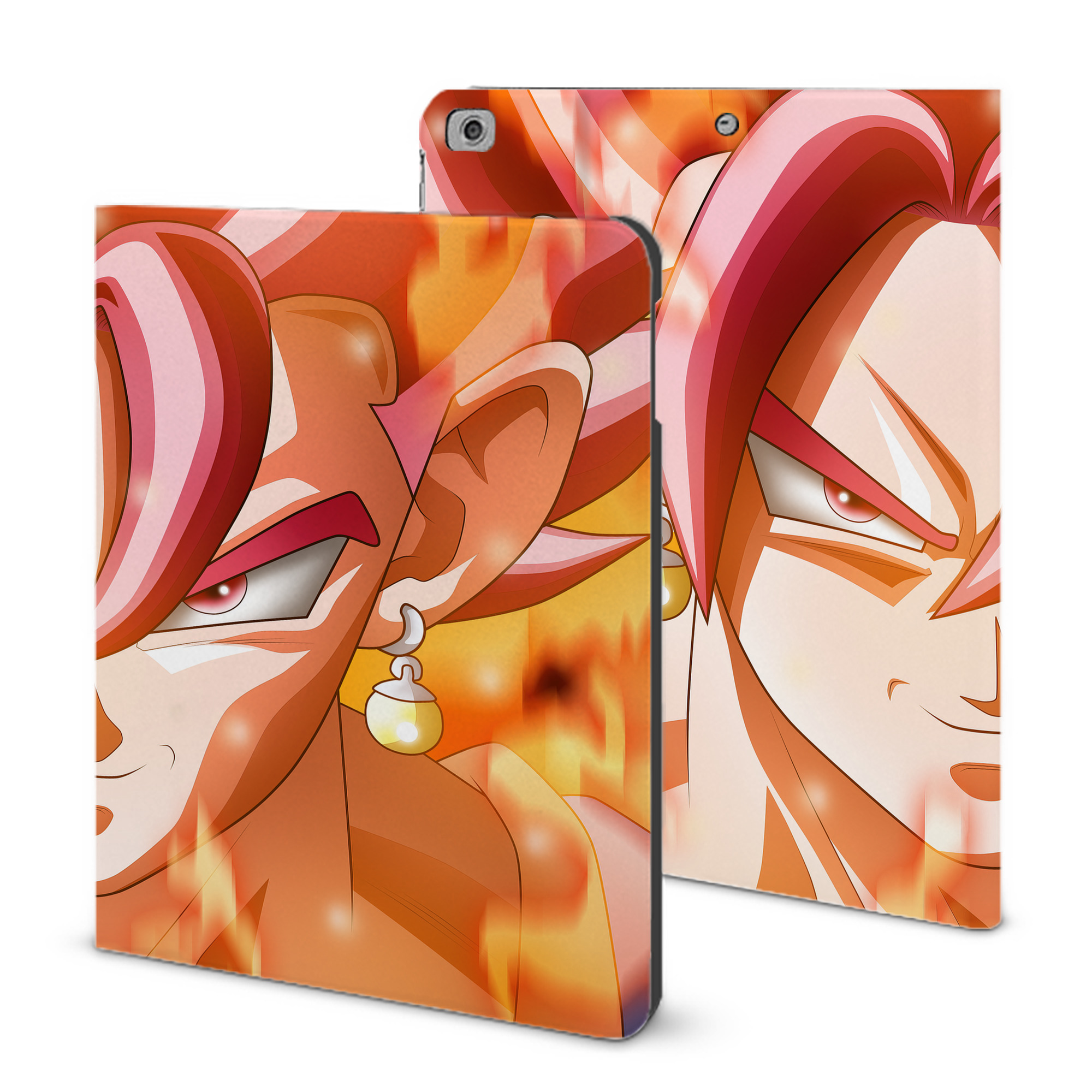 （画像用） ドラゴンボール DRAGON BALL IPad ケース ブック型 PUレザー TPU 耐衝撃 軽量 薄型 ペン収納なし 全面保護 IPad 各モデル対応
